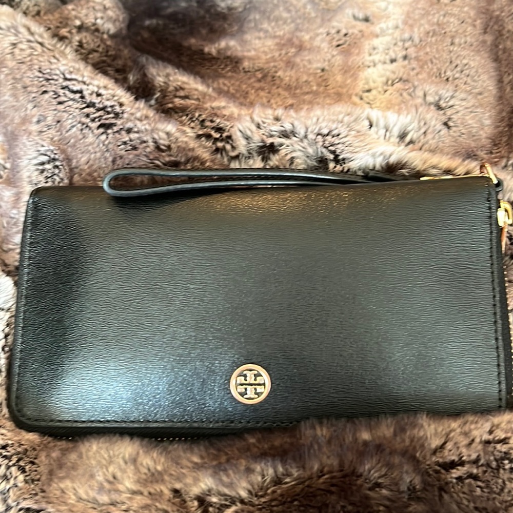 Tory Burch wallet with wristlet strap